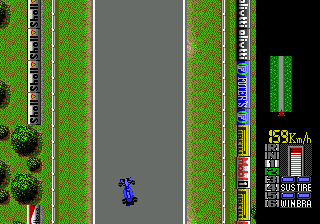 Скриншот игры F1 Circus MD